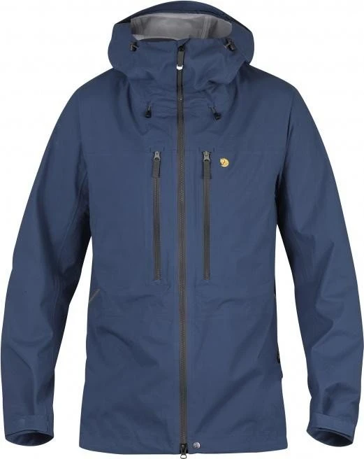 Fjällräven Bergtagen Eco-Shell Funktionsjacke lang mountain blue (Herren)