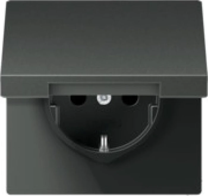 Jung Serie LS Steckdose Metallausführung 16A 250V, anthrazit