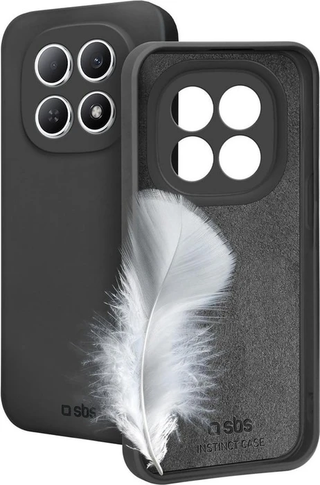 SBS Mobile Instinct Cover für Xiaomi Redmi Note 15 5G schwarz