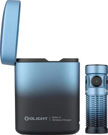 OLight Baton 3 Kit Taschenlampe deep sea blue