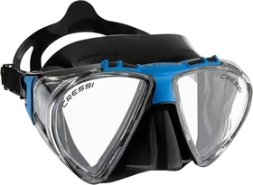 Cressi Penta+ Tauchermaske schwarz/blau