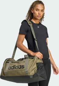 adidas Linear Duffelbag M Sporttasche olive strata/black