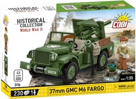 Cobi Historical Collection WW2 37mm GMC M6 Fargo