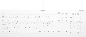 Contour Design AK-C8112 Medical Keyboard, weiß, USB, ND