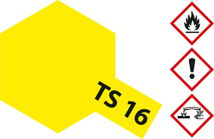 Tamiya Acryl Spray Color TS-16 yellow, 100ml