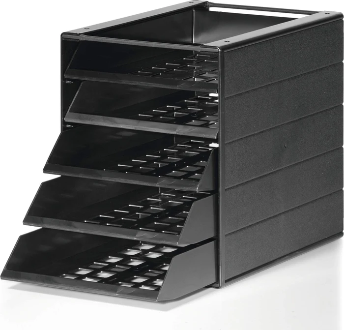 Durable Basic 5 Schubladenbox, 5 Fächer, 5 Schubladen, anthrazit