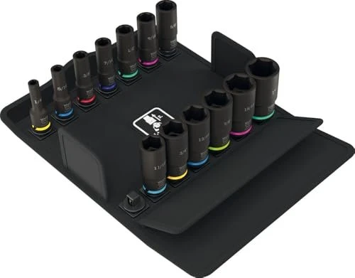 Wera 8790 B Impaktor Deep Imperial Set 1 Steckschlüsselsatz zöllig, 13-tlg.