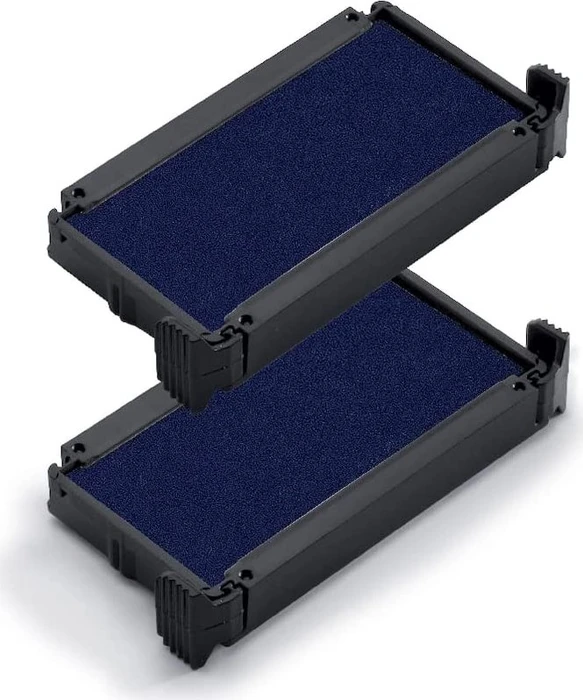trodat 6/4911 Ersatz-Stempelkissen, blau, 2er-Pack
