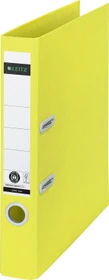 Leitz Qualitäts Ordner 2-Ring 180° Recycle, 55mm, A4, gelb