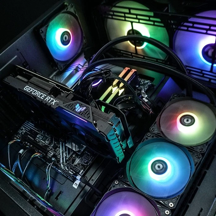 Thermaltake Ganymed, schwarz, Core i9-12900K, 32GB RAM, 2TB SSD, GeForce RTX 3080 Ti