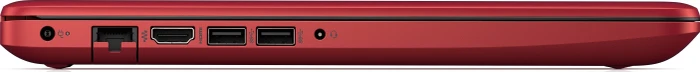HP Laptop 15-da0503ng, Scarlet Red/Ash Silver, Pentium Silver N5000, 4GB RAM, 1TB HDD, DE