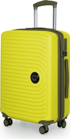 Hauptstadtkoffer Mitte TSA Spinner erweiterbar 55cm lemon