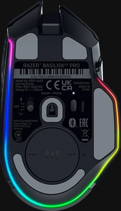 Razer Wireless Charging Puck, Maus-Lademodul, schwarz
