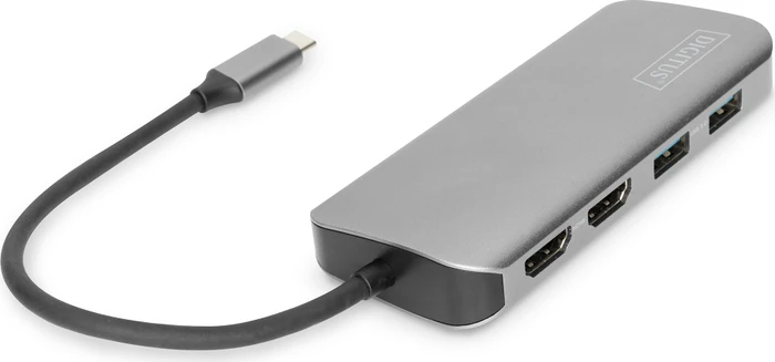 Digitus USB-C Docking Universal Docking Station 8-Port, USB-C 3.0 [Stecker]