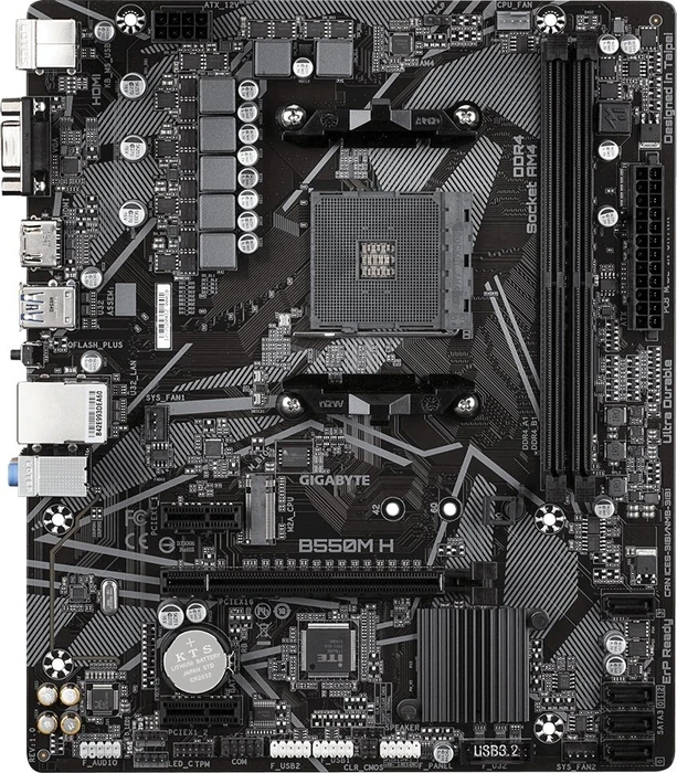 GIGABYTE B550M H (AMD AM4)