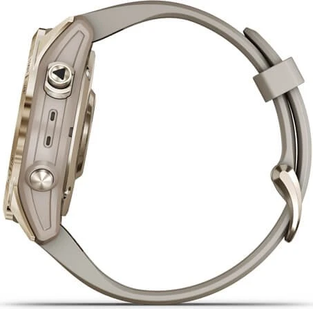 Garmin Fenix 7S Sapphire Solar cream gold titanium/light sand