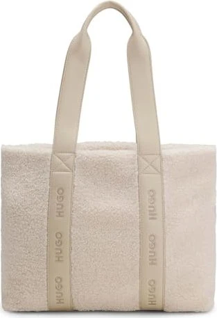 Hugo Boss Becky SH Tote Shopper open white