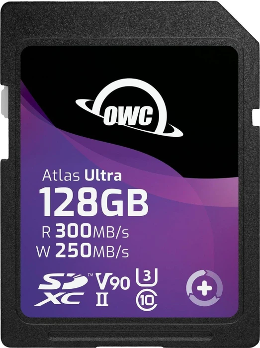 OWC Atlas Ultra R300/W250 128GB, UHS-II U3, Class 10
