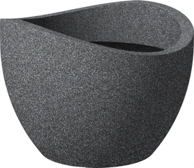 Scheurich Wave Globe 60cm schwarz-granit