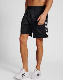 hummel Core XK Poly Trainingshose kurz schwarz