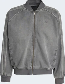 adidas SST Adicolor Loose Black Wash Jeansjacke grau (Herren)