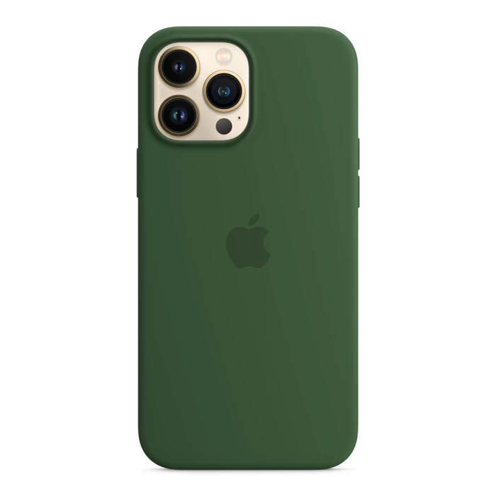 Apple Silikon Case mit MagSafe für iPhone 13 Pro Max Klee