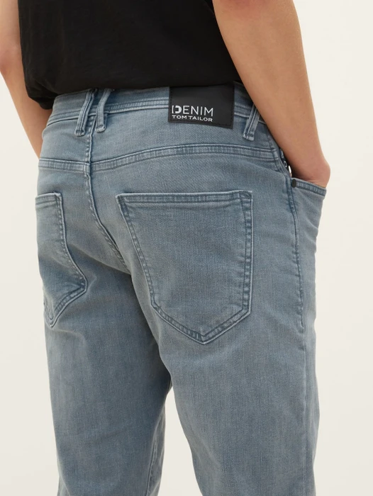 Tom Tailor Tapered Slim Jeans Jeans blue grey denim (Herren)