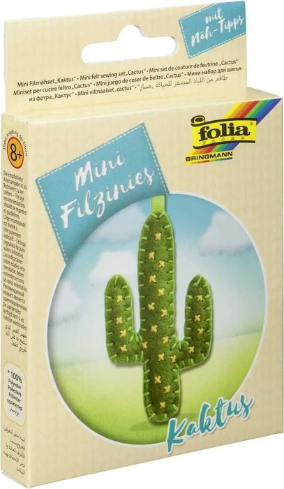Folia Mini Filzinies Filznähset Kaktus