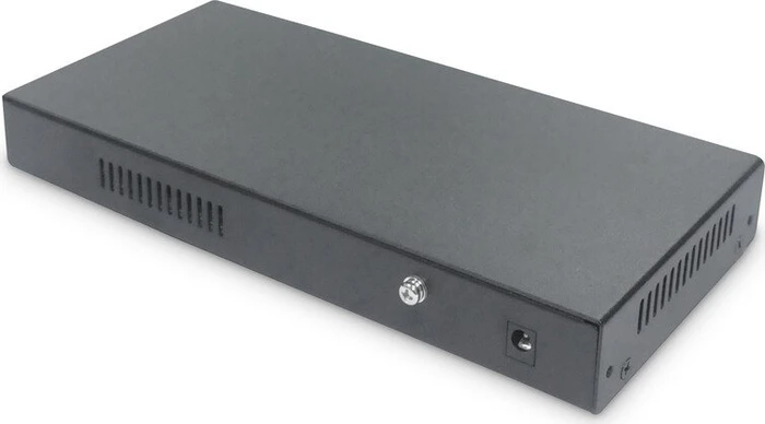 Digitus Professional DN-953 Desktop Gigabit Managed Switch, 8x RJ-45, 2x SFP, 86W PoE+