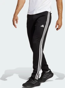 adidas Train Essentials 3-Streifen Trainingshose lang schwarz/weiß (Herren)