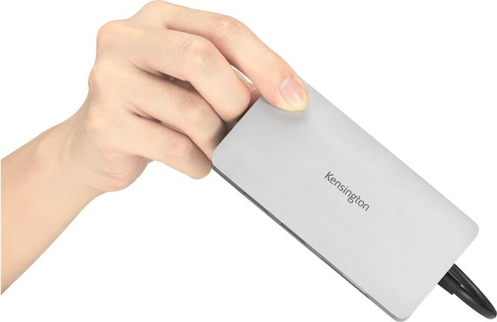 Kensington UH1400P 8-in-1 Dockingstation, Space Grey, USB-C 3.0 [Stecker]