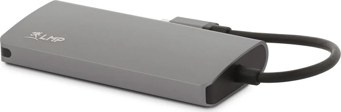 LMP USB-C Video Hub, 5-Port, USB-C 3.0 [Stecker], space gray