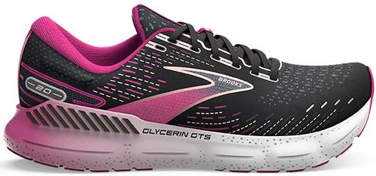 Brooks Glycerin GTS 20 black/fuchsia/linen (Damen)