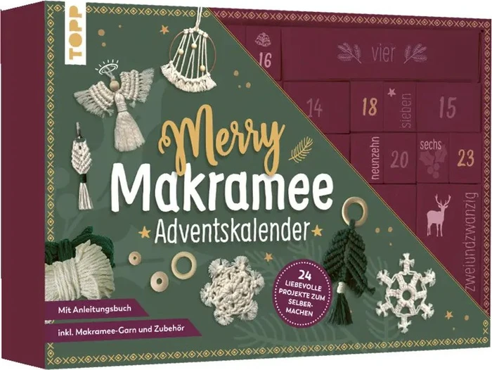 frechverlag Merry Makramee Adventskalender
