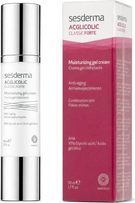 Sesderma Acglicolic Classic Forte Moisturizing Gel Cream, 50ml