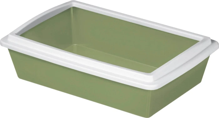 Kerbl Katzentoilette mit Rand, verschiedene Farben