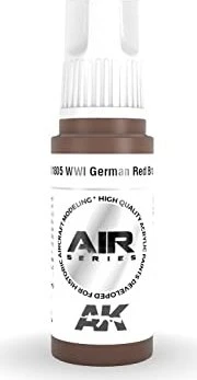 AK-Interactive 3rd Gen Acrylic Colors Air Series WWI german red brown, 17ml
