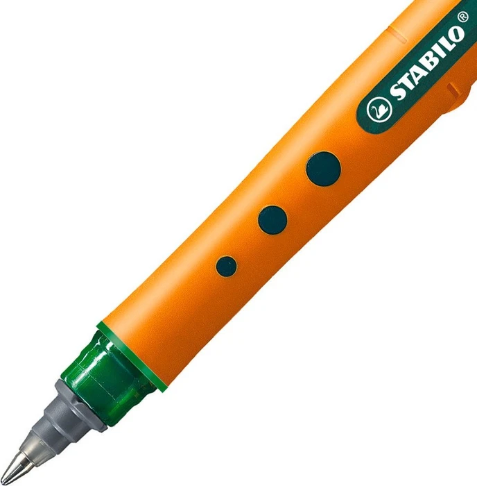 STABILO worker+ Medium Tintenroller (Mine) grün/orange, 10er-Pack – Bild 4 von 7