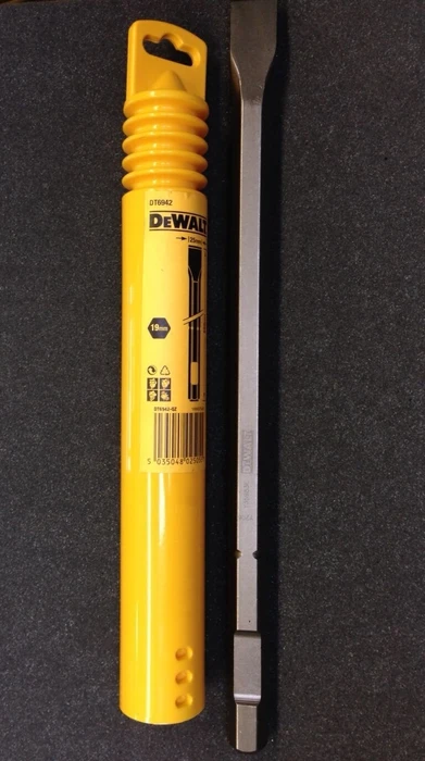 DeWalt DT6942 19mm Sechskant Flachmeißel, 25x400mm, 1 Stück