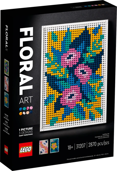 LEGO Art - Blumenkunst
