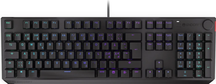 Endorfy Thock, PBT, LEDs RGB, Kailh BROWN, USB, ND
