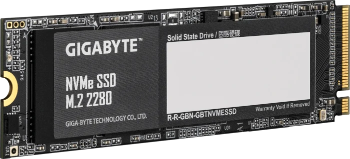 GIGABYTE NVMe SSD M.2 2280 512GB, M.2 2280 / M-Key / PCIe 3.0 x4