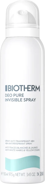 Biotherm Pure Invisible 48h Deodorant Spray, 150ml