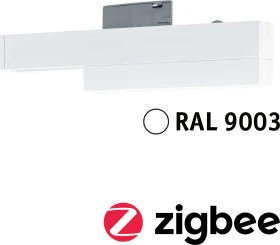 Paulmann URail Schienensystem-Komponente Schienenadapter Smart Home Zigbee 3.0 signalweiß