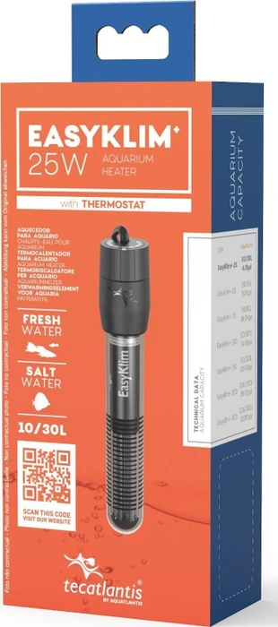 Aquatlantis Easyklim+ Heater Heizstab, 25W