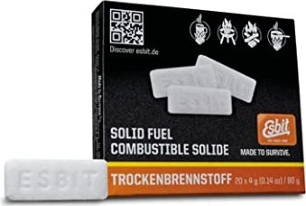 Esbit Trockenbrennstoff-Tabletten 20x4g Brennstoff