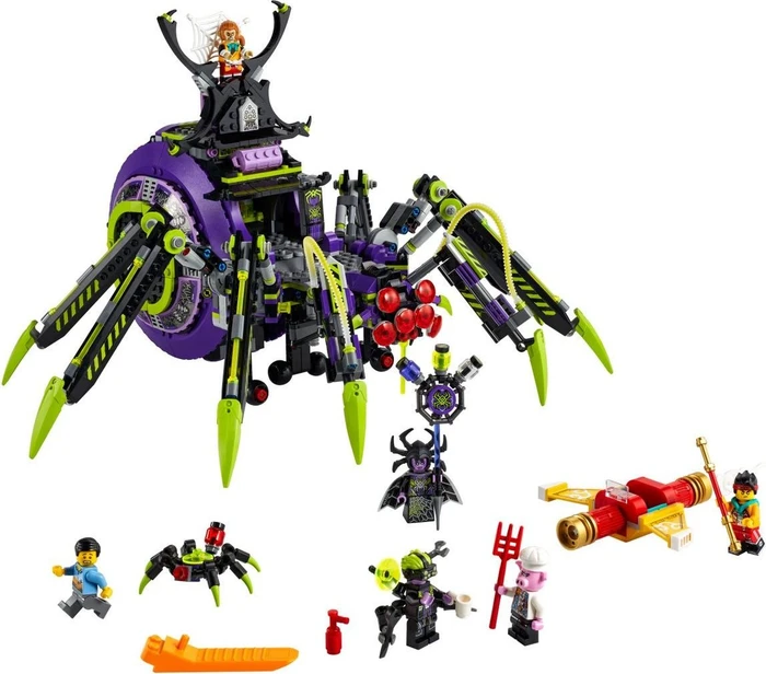 LEGO Monkie Kid - Hauptquartier der Spider Queen