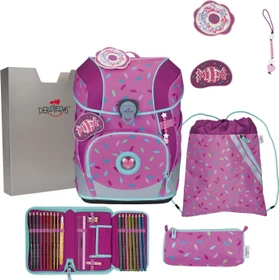 DerDieDas ErgoFlex Tiny Sweet Sprinkles Schultaschen-Set, 5-tlg.