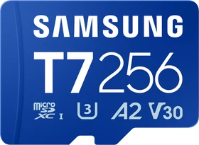 Samsung T7 R170 256GB, UHS-I U3, A2, Class 10