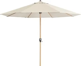 Doppler Alu Wood Ultra Sonnenschirm 350cm natur
